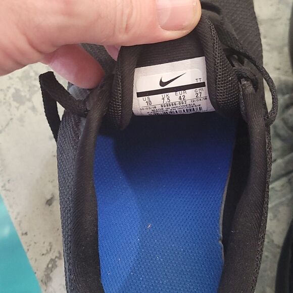 Nike FLEX TRAINERS BLACK ON BLACK 9 - Picture 5 of 9